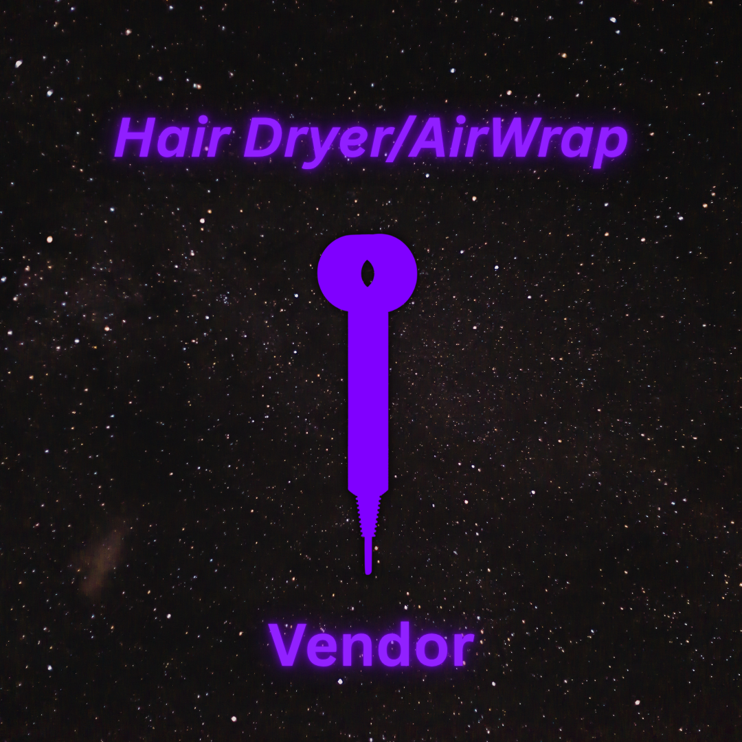Hair Dryer/Airwrap Vendor